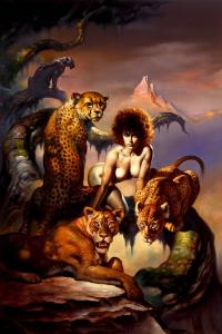 1987-Mistress_of_the_Cats_by_Boris_Vallejo