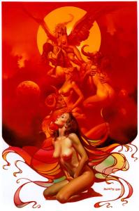 Alone_1_by_Boris_Vallejo