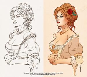 Angelique_2_by_Chris_Evenhuis