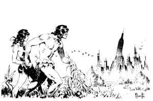 BW-005_by_Frank_Frazetta