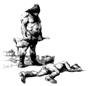BW-016_by_Frank_Frazetta