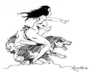 BW-028_by_Frank_Frazetta