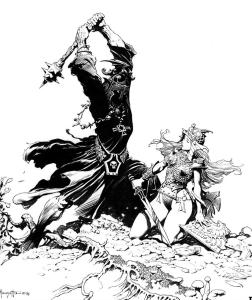 BW-Lord_of_the_Rings_I_by_Frank_Frazetta