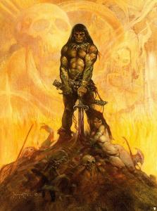 Barbarian_by_Frank_Frazetta