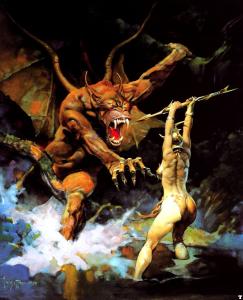 Beauty_and_the_Beast_by_Frank_Frazetta