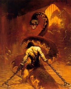 Chained_by_Frank_Frazetta