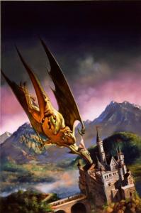 Diving_Dragon_by_Boris_Vallejo