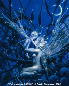 Fairy_Mother_and_Child_by_David_Delamare