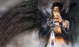 Fantastic_Art_Dark_Elfs_Kiss_Stitched_by_Luis_Royo