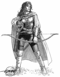 Female_Archer_by_Larry_Elmore