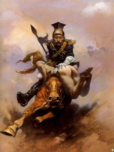 Flash_Man_on_the_Charge_by_Frank_Frazetta