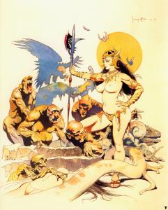 Ghoul_Queen_by_Frank_Frazetta
