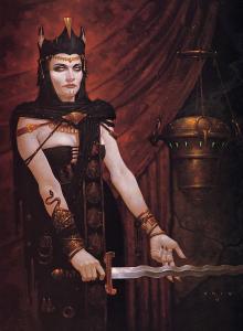 Ghoul_Queen_by_Gerald_Brom
