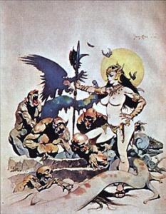 Goulqueen_by_Frank_Frazetta