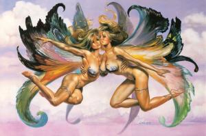 Heavenly_Twins_by_Julie_Bell