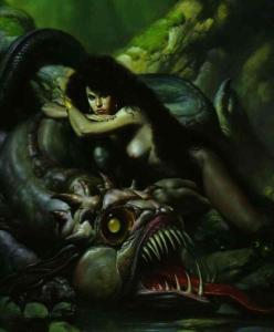 Hesperides_and_Ladon_by_Boris_Vallejo