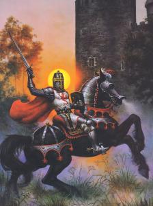 Knight_at_Sunset_by_Don_Maitz