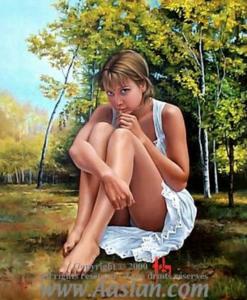 La_Timide_by_Alain_Aslan
