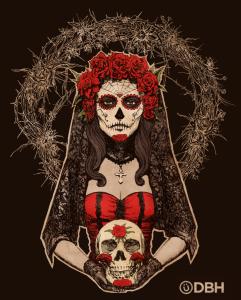 Lady_of_the_Dead_by_Yannick_Bouchard