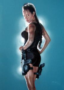 Lara_Croft_by_Michael_Calandra