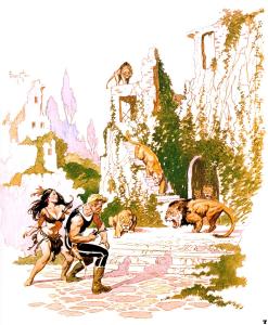 Lost_Continent_by_Frank_Frazetta