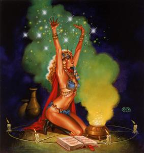 Pot_Luck_by_Clyde_Caldwell