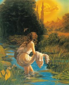 Psyche_Crossing_the_River_by_Kinuko_Y_Craft