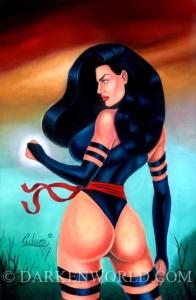 Psylocke_by_Adam_Hodgson