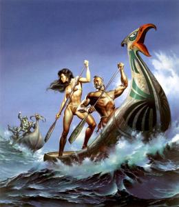 Rowing_by_Boris_Vallejo