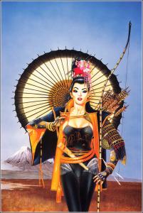 Samurai_Girl_by_Chris_Achilleos