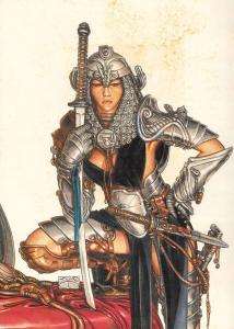 Samurai_by_Juan_Gimenez