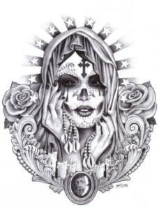 Santa_Murte_by_Mouse_Lopez