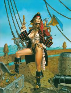 Sea_Fox_by_Clyde_Caldwell