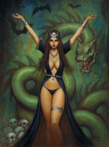 Sorceress_by_Scott_Lewis
