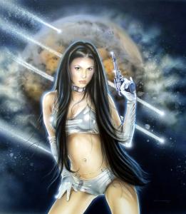 Space_Girl_by_Michael_Calandra