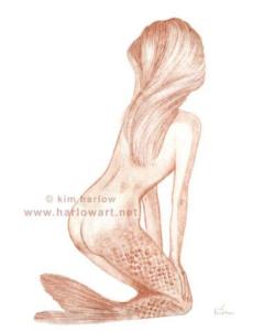 Study_Mermaid_by_Kim_Harlow