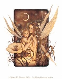 Under_the_Crescent_Moon_by_David_Delamare