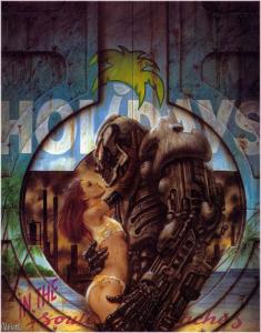 Vacationing_by_Luis_Royo