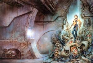 Visions-Zendra_And_Abathor_by_Luis_Royo