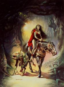 Witch_and_Her_Familiar_by_Boris_Vallejo
